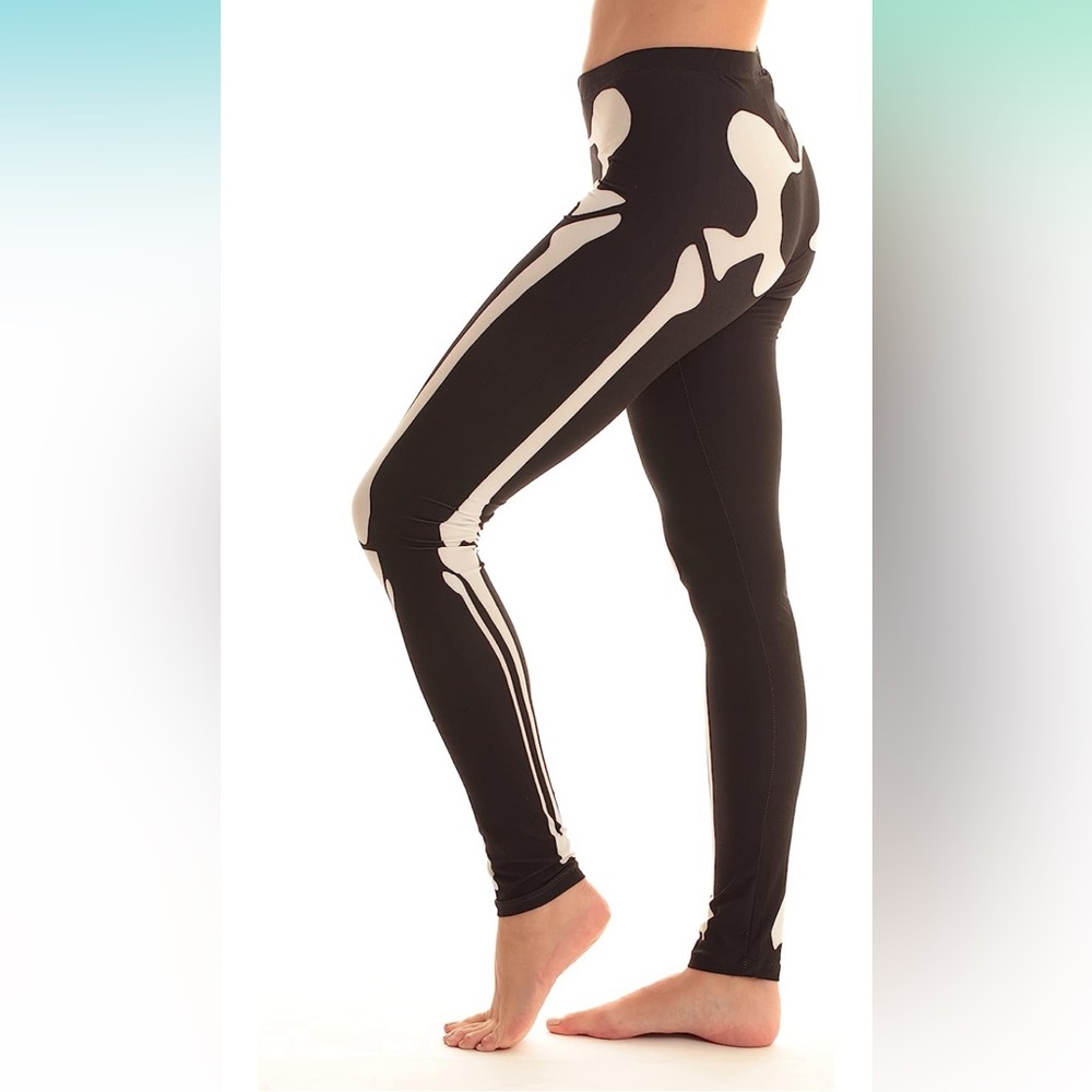Skeleton leggings